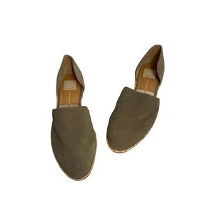 Dolce Vita Cicada Taupe Slip On Suede Women’s Flats Size 8.5